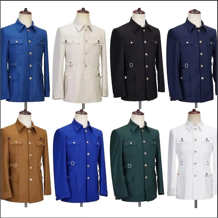 The Azure Presidential Kaunda Suit