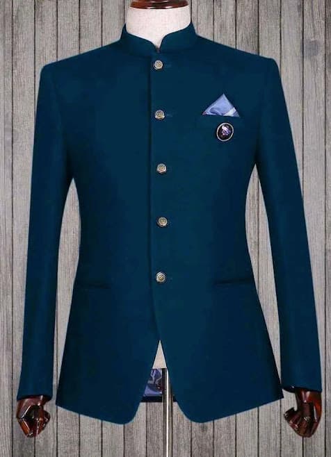 The Royal Blue Statesman Kaunda Suit