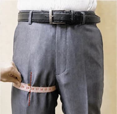 Measuring Thigh