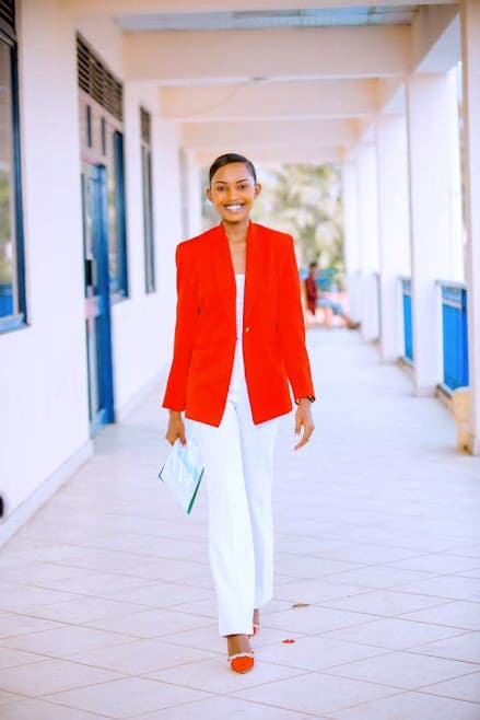 Classic suits, bespoke women's suit made in Kigali, Rwanda - Mr. Sewing